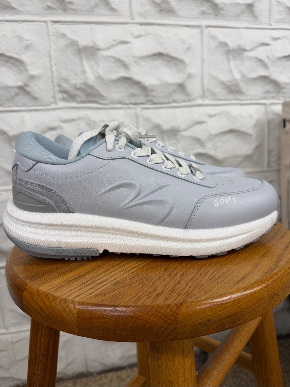 G-Defy StarGlide athletic walking sneaker in gray